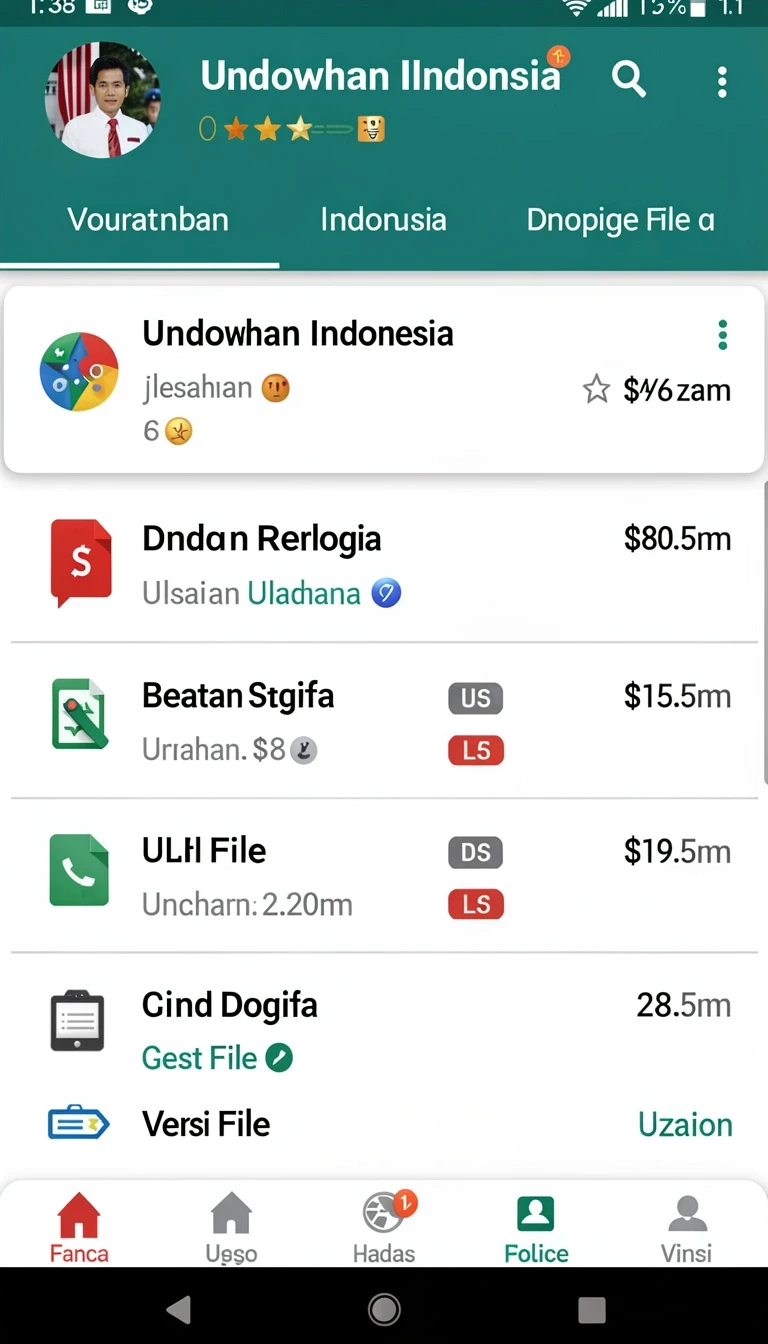 Galeri pratinjau visual ayu89 build APK resmi terbaru